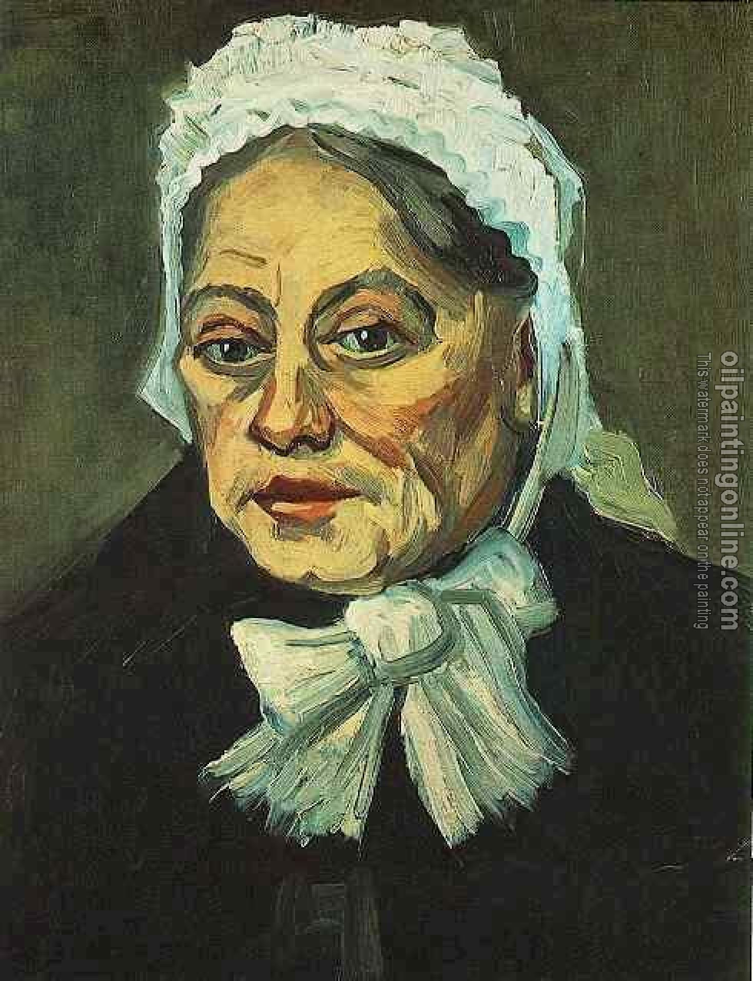 Gogh, Vincent van - Head of an Old Woman with White Cap